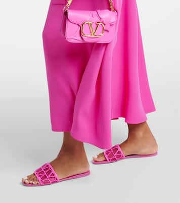 Pantoletten Toile Iconographe | Valentino Garavani