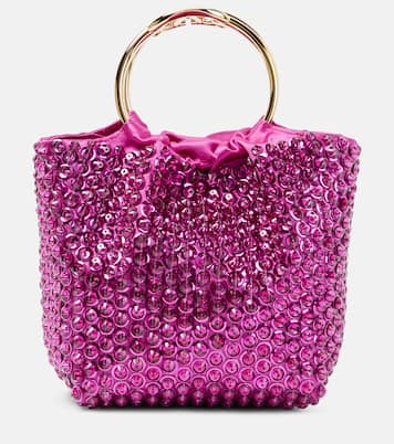Carry Secrets Small embellished bucket bag | Valentino Garavani