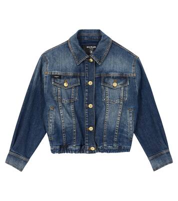 Denim jacket  | Balmain Kids