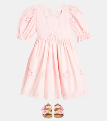 Broderie anglaise cotton dress | Patachou