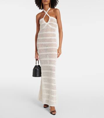 Robe longue en crochet | Tom Ford