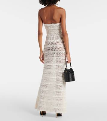 Robe longue en crochet | Tom Ford