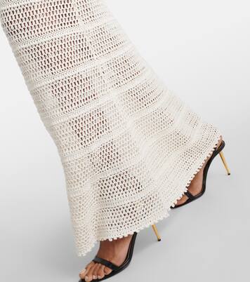 Robe longue en crochet | Tom Ford