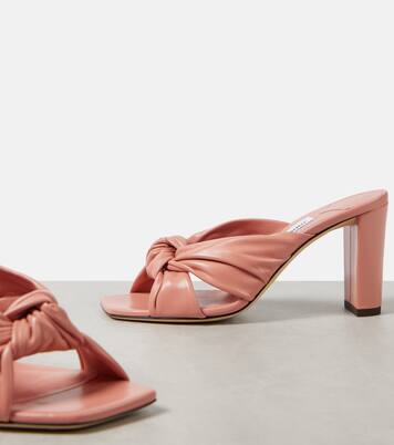 Pantoletten Avenue 85 aus Leder | Jimmy Choo