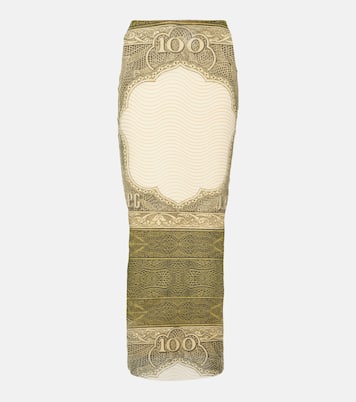 Bedruckter Maxirock | Jean Paul Gaultier