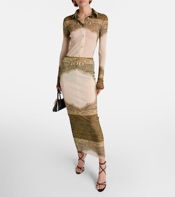 Bedruckter Maxirock | Jean Paul Gaultier