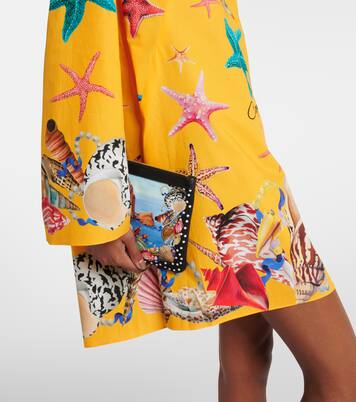 تونيك من القطن بطبعات Capri | Dolce&Gabbana