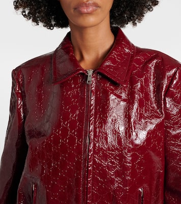 Bomberjacke aus Leder | Gucci