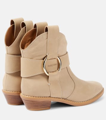 Ankle Boots New Ring 40 aus Leder | See By Chloé