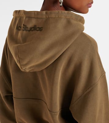 Cotton jersey hoodie | Acne Studios