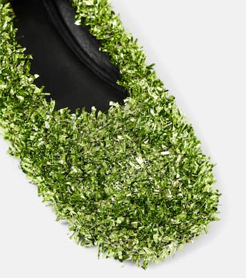 Bailarinas Glove con glitter | Dries Van Noten