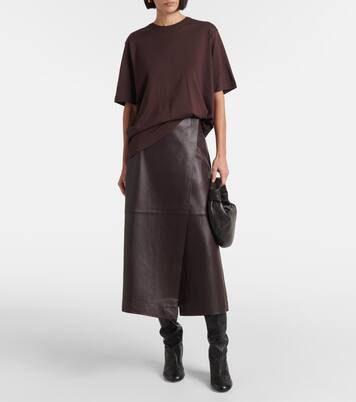 Harper cotton jersey T-shirt | The Frankie Shop