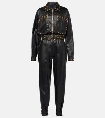 Studded leather jumpsuit | Dodo Bar Or