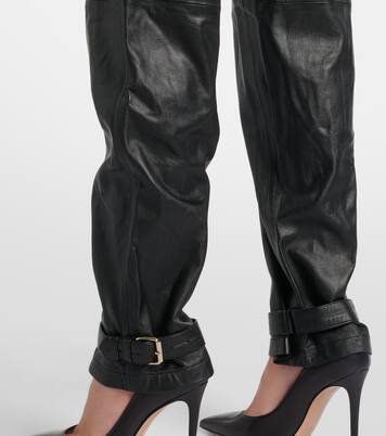 Studded leather jumpsuit | Dodo Bar Or