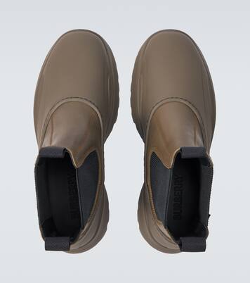 Leather Chelsea boots | Burberry
