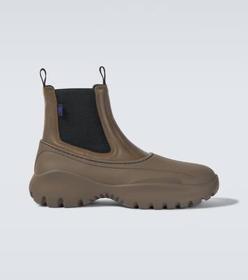Leather Chelsea boots | Burberry