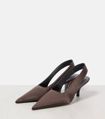 Escarpins Classic 55 en satin | Toteme