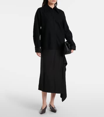 Slingback-Pumps aus Leder | Jil Sander