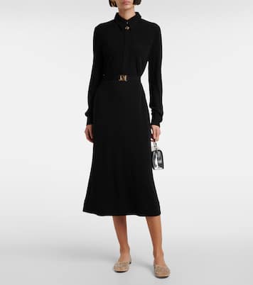 Crystal-embellished mesh ballet flats | Tory Burch