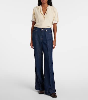 High-Rise Flared Jeans | 7 For All Mankind