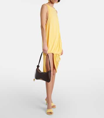 Bisou Perle Large leather shoulder bag | Jacquemus