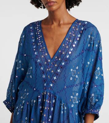 Bedruckter Kaftan Mosaic aus Baumwolle | Juliet Dunn