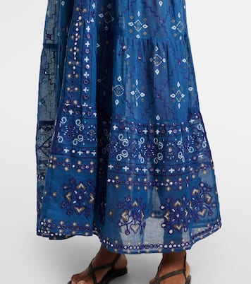 Bedruckter Kaftan Mosaic aus Baumwolle | Juliet Dunn