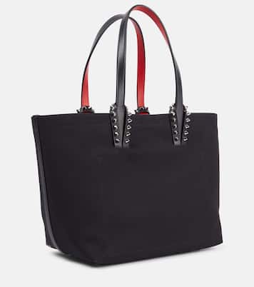 Borsa Cabata Large in canvas con pelle | Christian Louboutin