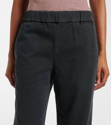 Pantalon droit Naya en coton mélangé | Velvet