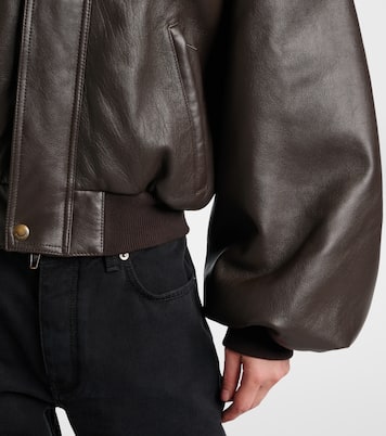 Veste Round Taxi en cuir | Balenciaga