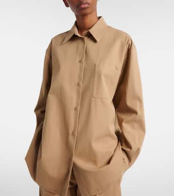 Hemd Tansy aus Baumwolle und Kaschmir | The Row