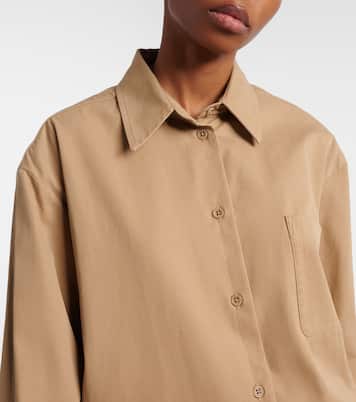 Hemd Tansy aus Baumwolle und Kaschmir | The Row