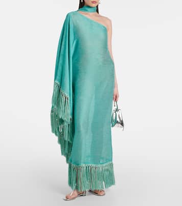 Robe longue Arno en lin mélangé  | Taller Marmo