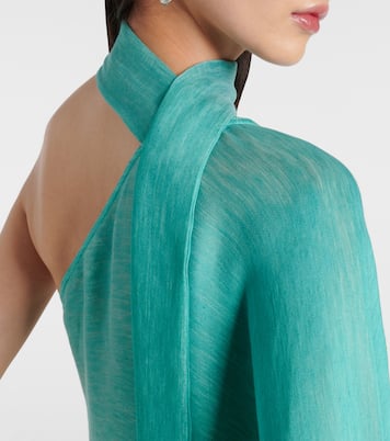 Robe longue Arno en lin mélangé  | Taller Marmo