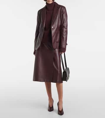 Leather blazer | Joseph