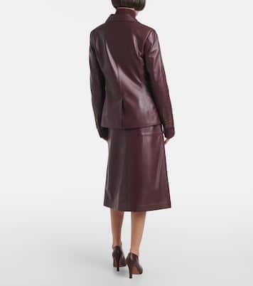 Leather blazer | Joseph