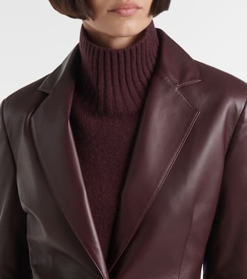 Leather blazer | Joseph