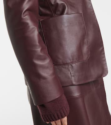 Leather blazer | Joseph