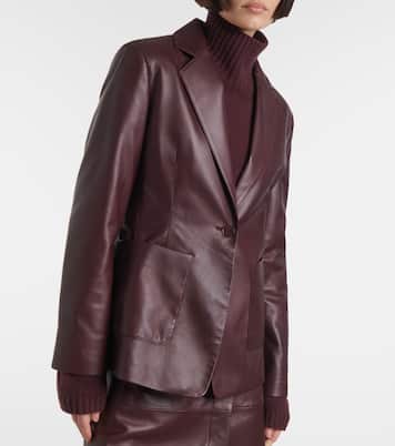 Leather blazer | Joseph