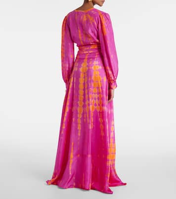 Wickeltop aus Seide | Anna Kosturova