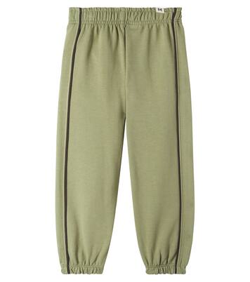 Ribbed-knit cotton sweatpants | Mini Rodini