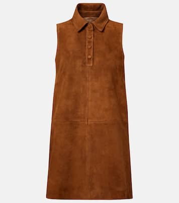 The Suede City suede minidress | Frame