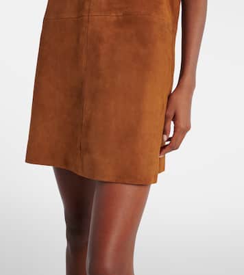The Suede City suede minidress | Frame