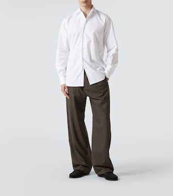 Cotton poplin shirt | Saman Amel