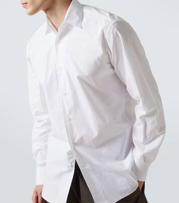 Cotton poplin shirt | Saman Amel