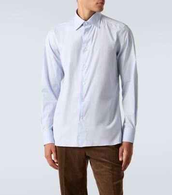 Cotton-blend shirt  | Zegna