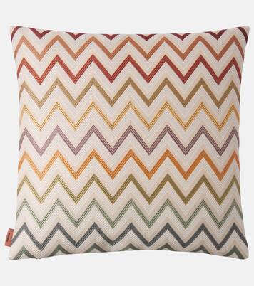 Watamu Zigzag cotton cushion | Missoni