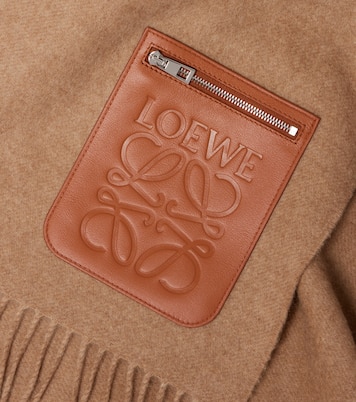 Anagram wool and cashmere scarf | Loewe