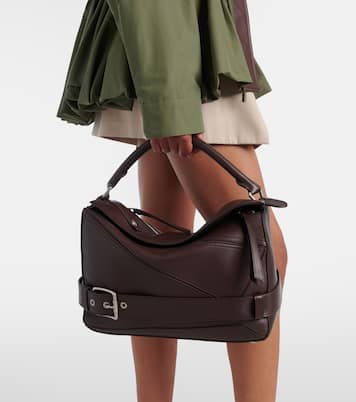 Cabas Puzzle Biker Large en cuir | Loewe