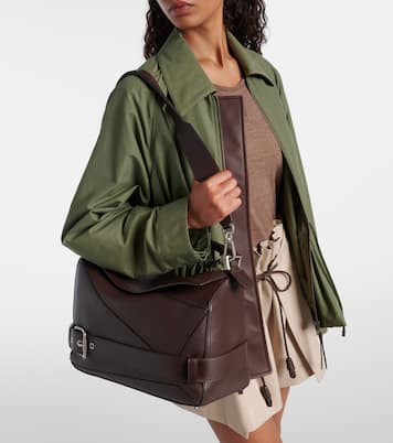 Cabas Puzzle Biker Large en cuir | Loewe